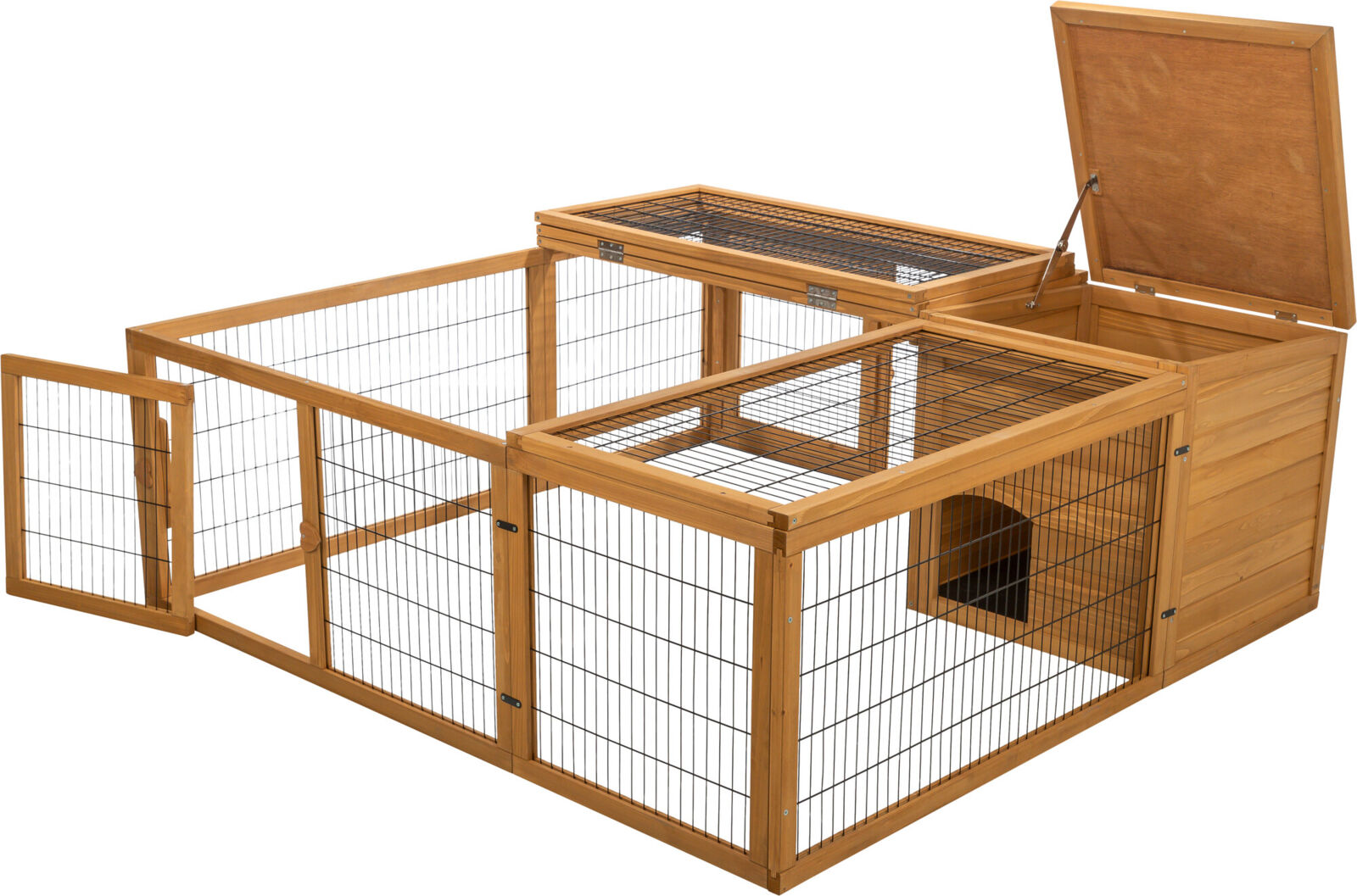 Trixie Freilaufgehege /Unterschlupfhaus Anjas Zwergkaninchenzucht Brüggen